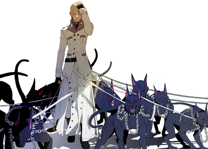 rufus shinra and dark nation (final fantasy and 1 more) drawn by xs-dial